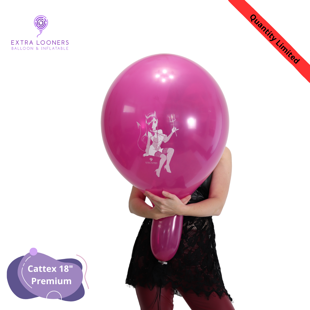 Cattex 18" Premium Assorted Lilith Halloween Latex Balloons – Limited Edition (Pack of 10)