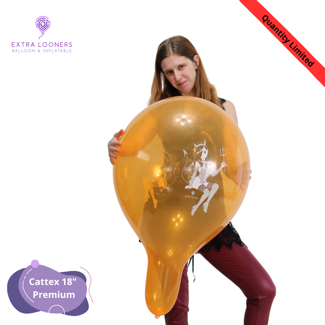 Cattex 18" Premium Assorted Lilith Halloween Latex Balloons – Limited Edition (Pack of 10)