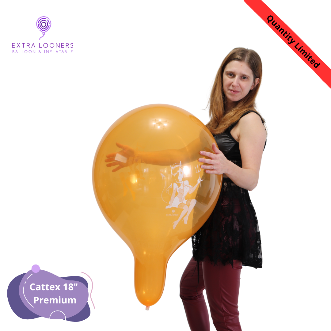 Cattex 18" Premium Assorted Lilith Halloween Latex Balloons – Limited Edition (Pack of 10)