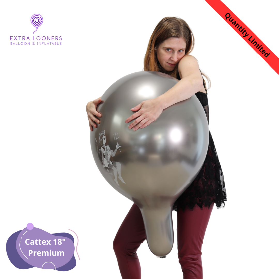 Cattex 18" Premium Assorted Lilith Halloween Latex Balloons – Limited Edition (Pack of 10)