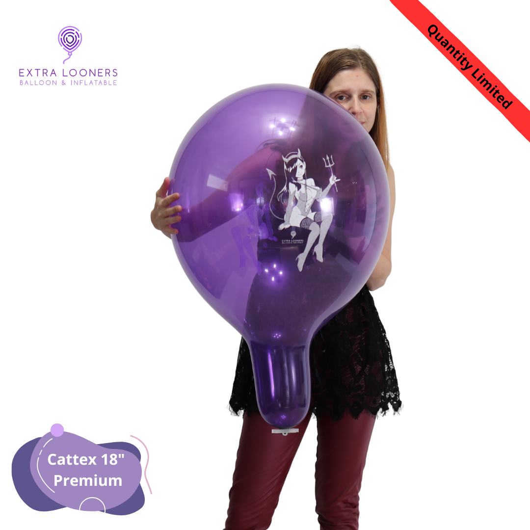 Cattex 18" Premium Assorted Lilith Halloween Latex Balloons – Limited Edition (Pack of 10)