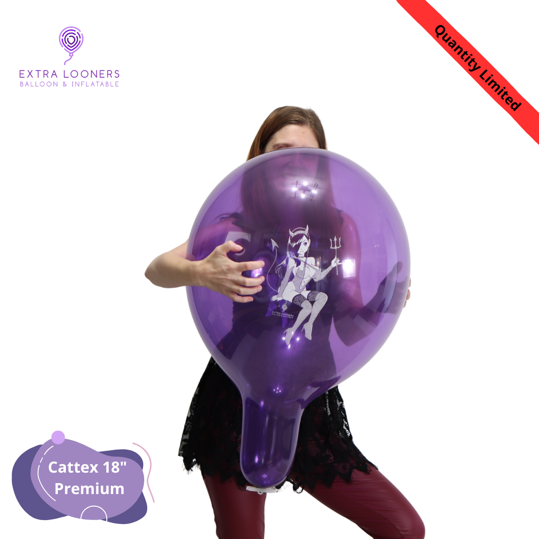 Cattex 18" Premium Assorted Lilith Halloween Latex Balloons – Limited Edition (Pack of 10)