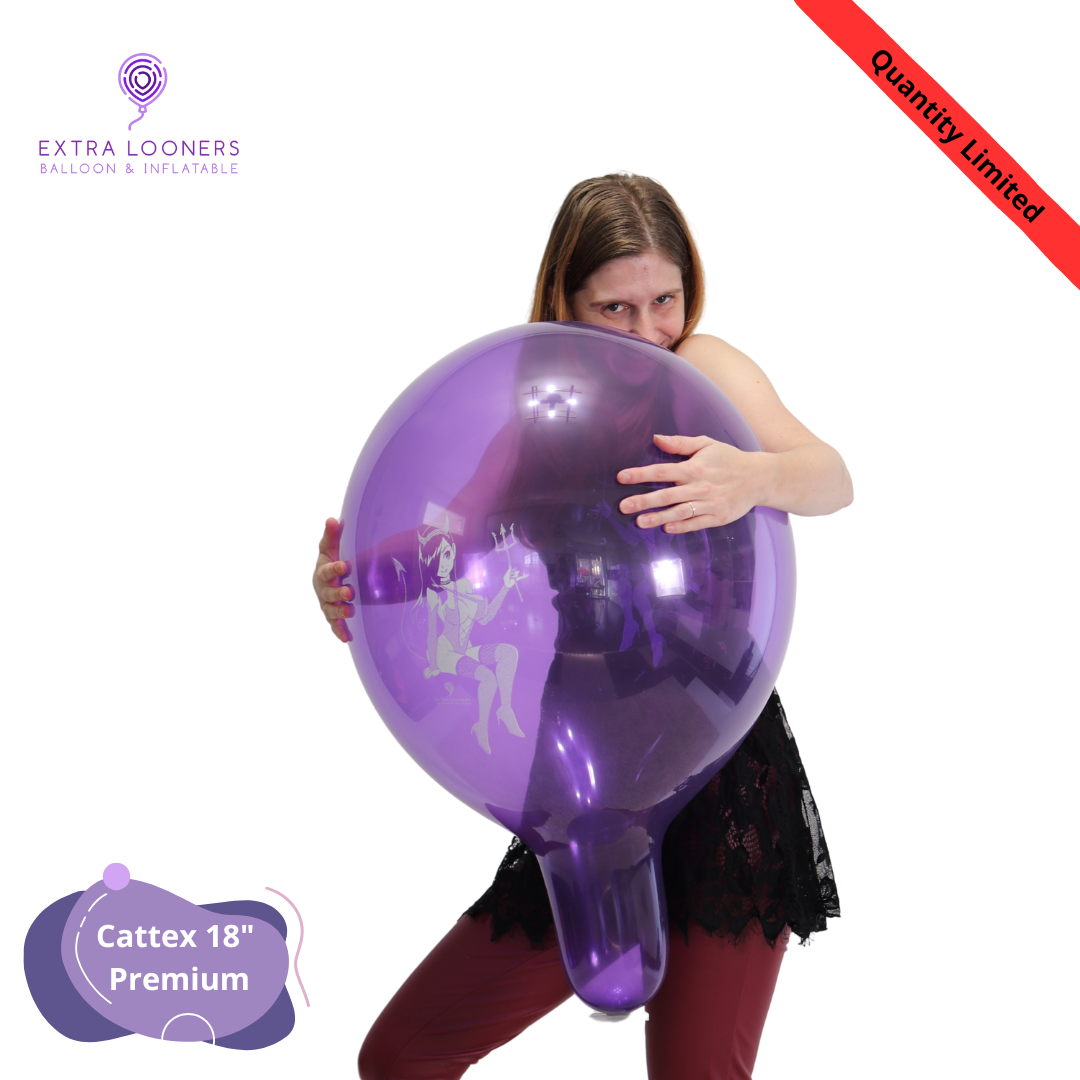 Cattex 18" Premium Assorted Lilith Halloween Latex Balloons – Limited Edition (Pack of 10)