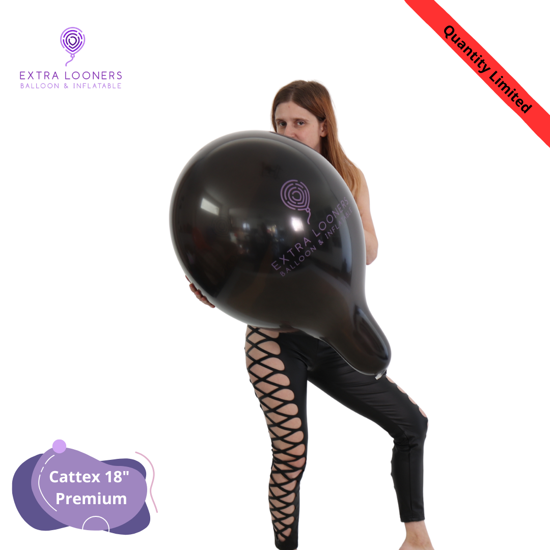 Cattex 18" Standard Extra Looner Premium Latex Balloons – Limited Edition (Pack of 10)