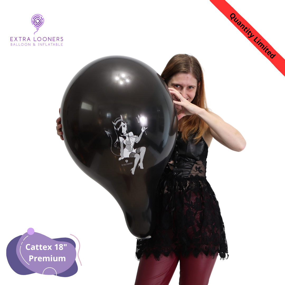 Cattex 18" Premium Assorted Lilith Halloween Latex Balloons – Limited Edition (Pack of 10)