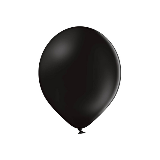 Belbal 12" Black Pastel 50 PCS Balloons