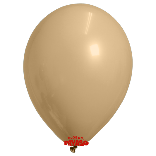 Globos Payaso / Unique 36" Beige Decorator 6 PCS Per Bag Balloons