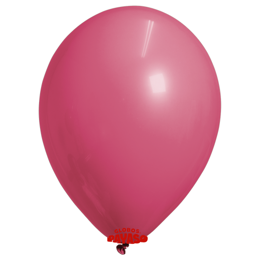 Globos Payaso / Unique 5" Fuchsia Decorator 100 PCS Balloons