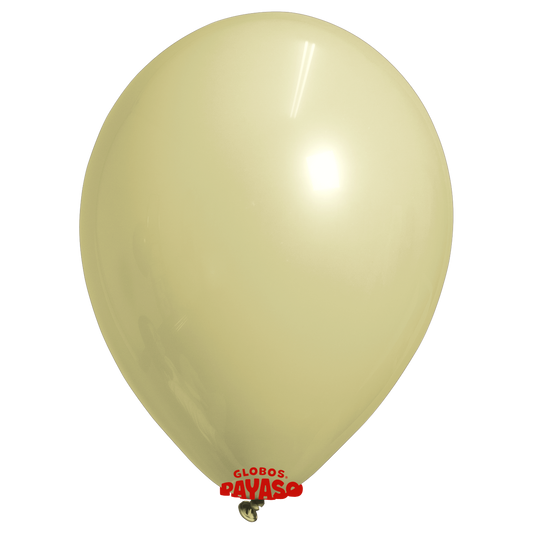 Globos Payaso / Unique 5" Ivory Decorator 100 PCS Balloons