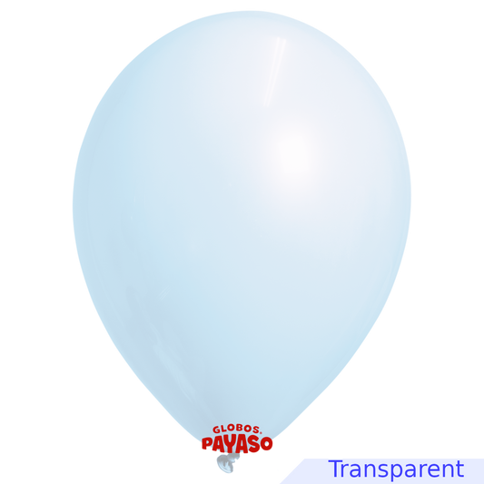 Globos Payaso / Unique 24" Blue Soap Bubble 10 PCS Per Bag Balloons