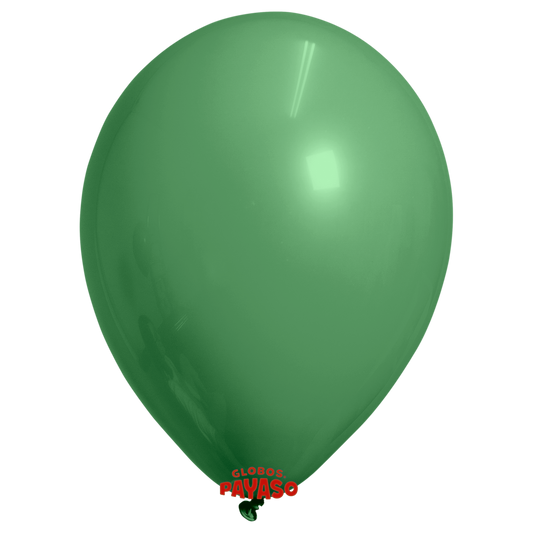 Globos Payaso / Unique 5" Jade Green Decorator 100 PCS Balloons