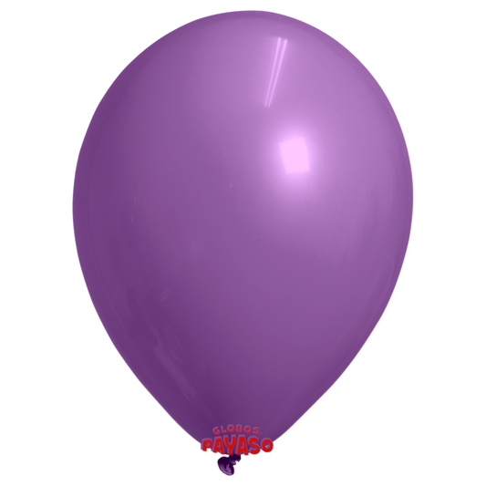 Globos Payaso / Unique 12" Dark Orchid Decorator 25 PCS Balloon