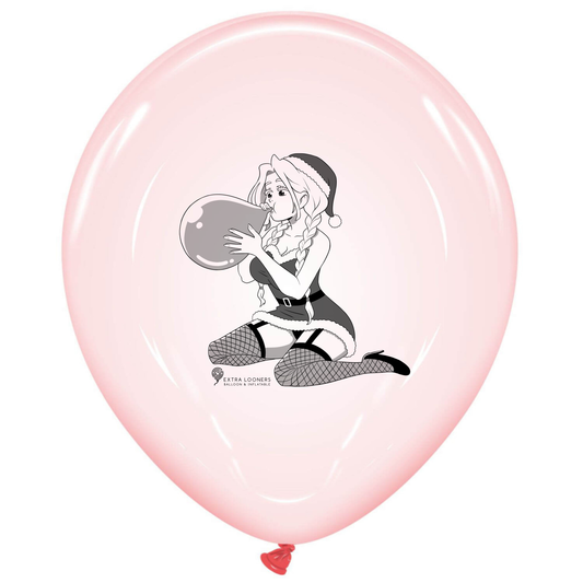 Cattex 18" Soap Red & Green Premium Latex Balloons – Christmas Edition (Pack of 25)