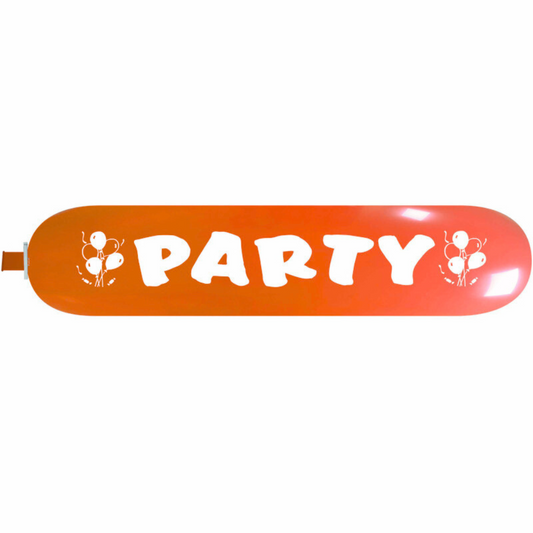 Cattex GL500 67" Banner Orange Party Latex Balloon – (1 Piece)