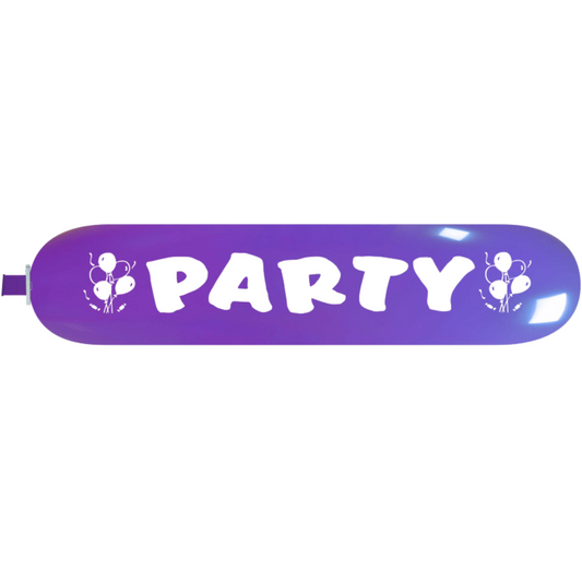 Cattex GL500 67" Banner Purple Party Latex Balloon – (1 Piece)