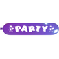 Cattex GL500 67" Banner Purple Party Latex Balloon – (1 Piece)