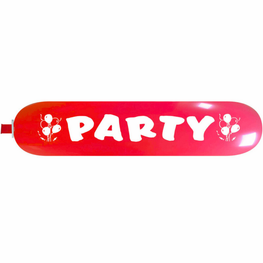 Cattex GL500 67" Banner Red Party Latex Balloon – (1 Piece)