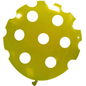 Cattex 32" Round Yellow Polka Dots Latex Balloon – (1 Piece)