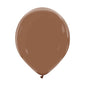Cattex 12" Chocolate Premium Latex Balloons – (Pack of 15)