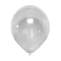Cattex 12" Transparent Premium Latex Balloons – (Pack of 15)