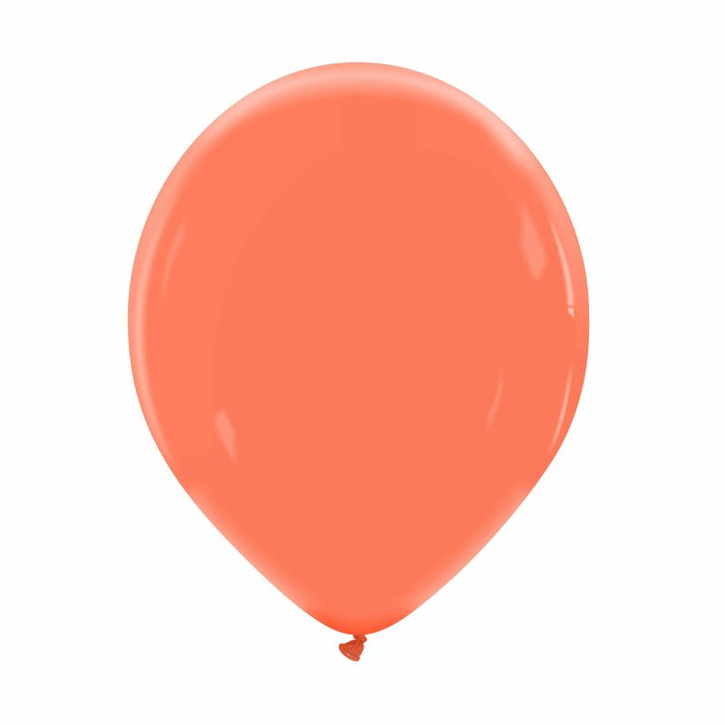 Cattex 12" Coral Premium Latex Balloons – (Pack of 15)