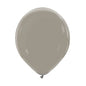 Cattex 12" Lead Grey Premium Latex Balloons – (Pack of 15)