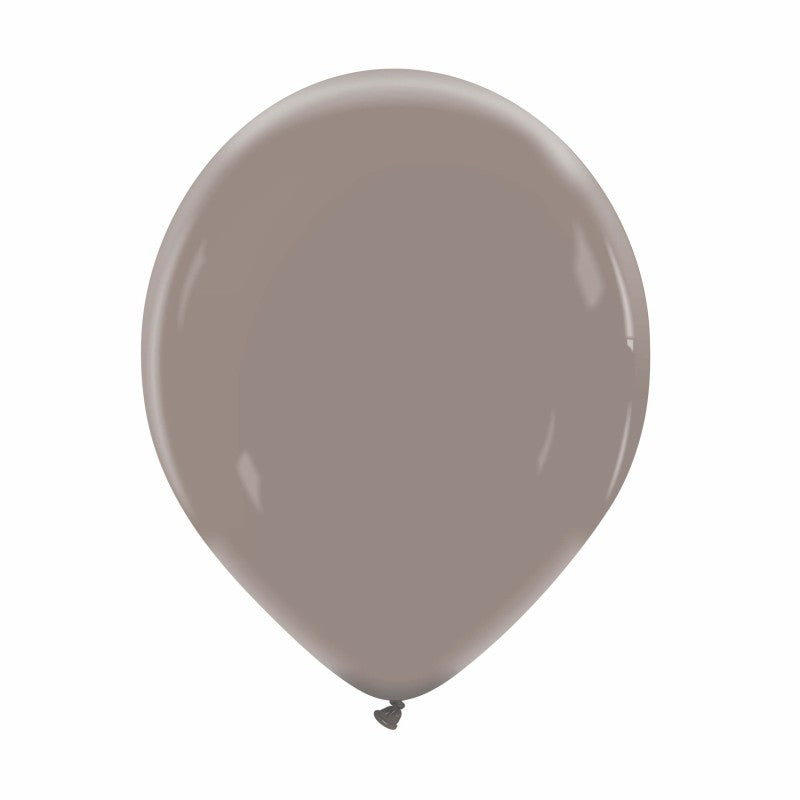 Cattex 12" Lead Grey Premium Latex Balloons – (Pack of 50)