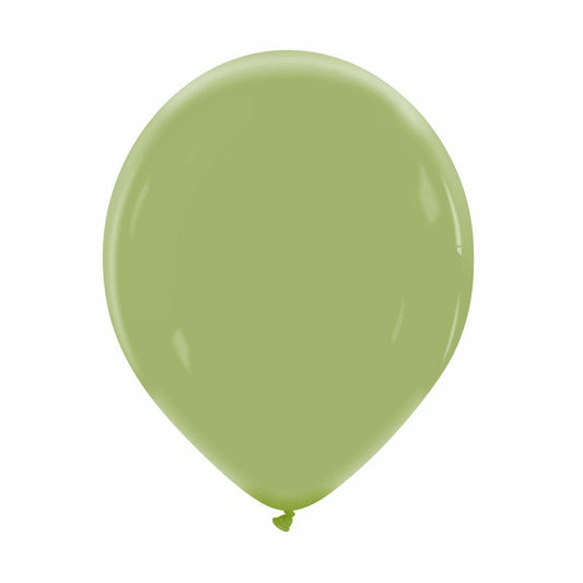 Cattex 12" Lily Pad Premium Latex Balloons – (Pack of 15)