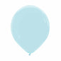 Cattex 12" Maya Blue Premium Latex Balloons – (Pack of 15)