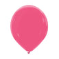 Cattex 12" Raspberry Pink Premium Latex Balloons – (Pack of 15)