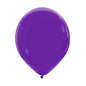 Cattex 12" Royal Purple Premium Latex Balloons – (Pack of 15)