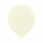 Cattex 12" Vanilla Premium Latex Balloons – (Pack of 15)
