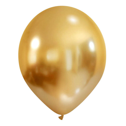 Cattex 13" Titanium+ Gold Latex Balloons – (Pack of 10)