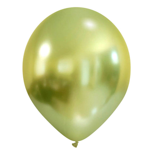 Cattex 13" Titanium+ Lime Green Latex Balloons – (Pack of 10)