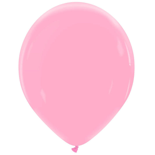 Cattex 14" Bubble Gum Premium Latex Balloons – (Pack of 25)
