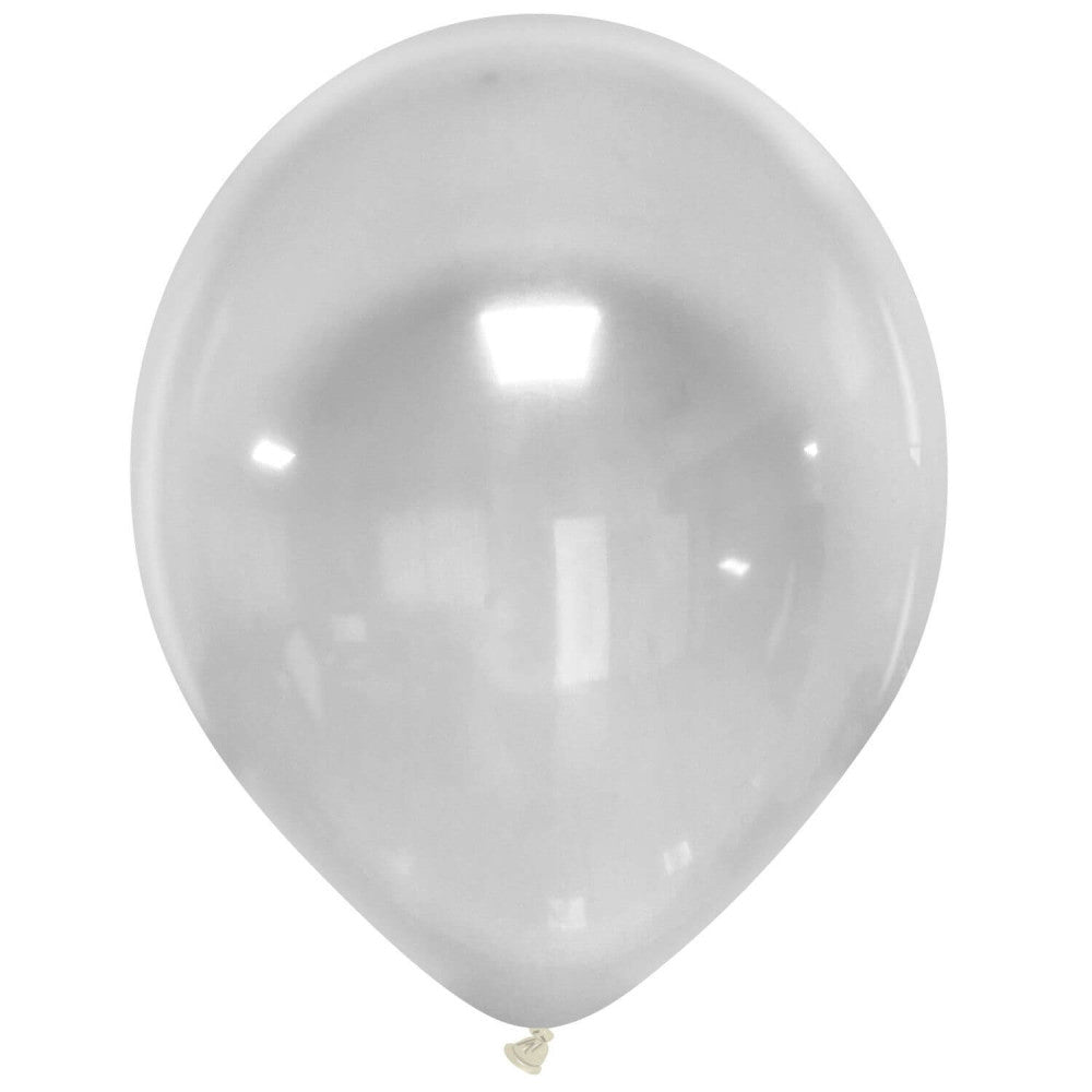 Cattex 14" Transparent Premium Latex Balloons – (Pack of 25)
