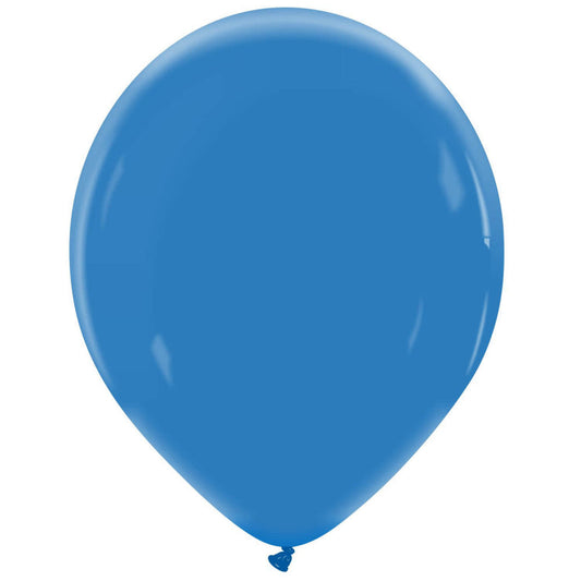 Cattex 14" Cobalt Blue Premium Latex Balloons – (Pack of 25)