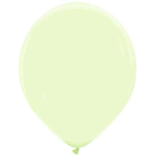 Cattex 14" Green Tea Premium Latex Balloons – (Pack of 25)