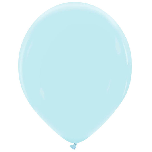 Cattex 14" Maya Blue Premium Latex Balloons – (Pack of 25)