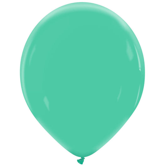 Cattex 14" Pine Green Premium Latex Balloons – (Pack of 10)