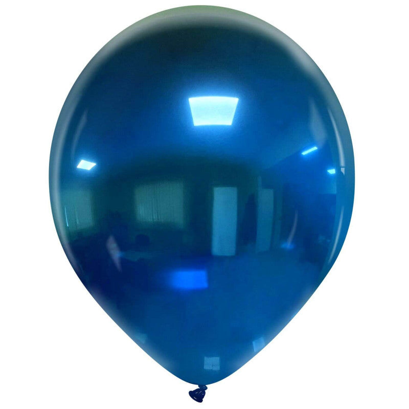 Cattex 14" Crystal Blue Premium Latex Balloons – (Pack of 10)