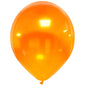 Cattex 14" Crystal Orange Premium Latex Balloons – (Pack of 10)