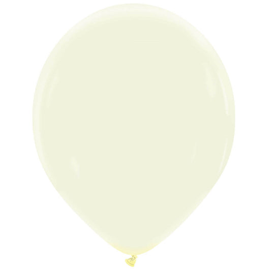 Cattex 14" Vanilla Premium Latex Balloons – (Pack of 10)