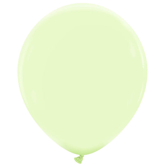 Cattex 18" Green Tea Premium Latex Balloons – (Pack of 10)