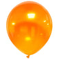Cattex 18" Crystal Orange Premium Latex Balloons – (Pack of 10)