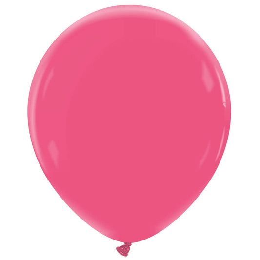Cattex 18" Raspberry Pink Premium Latex Balloons – (Pack of 10)