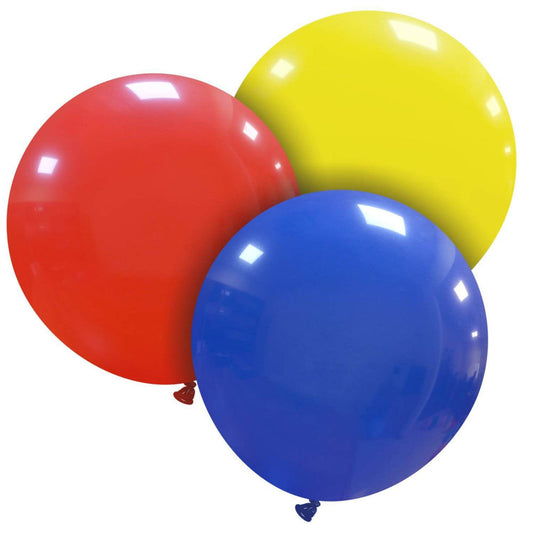 Cattex 19" Assorted Latex Balloons – (Pack of 25)