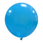 Cattex 19" Round Light Blue Latex Balloons – (Pack of 10)