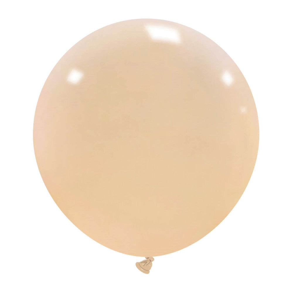 Cattex 19" Round Linen Latex Balloons – (Pack of 10)
