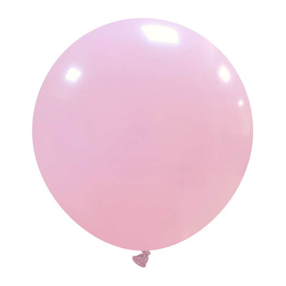 Cattex 19" Round Pink Latex Balloons – (Pack of 10)